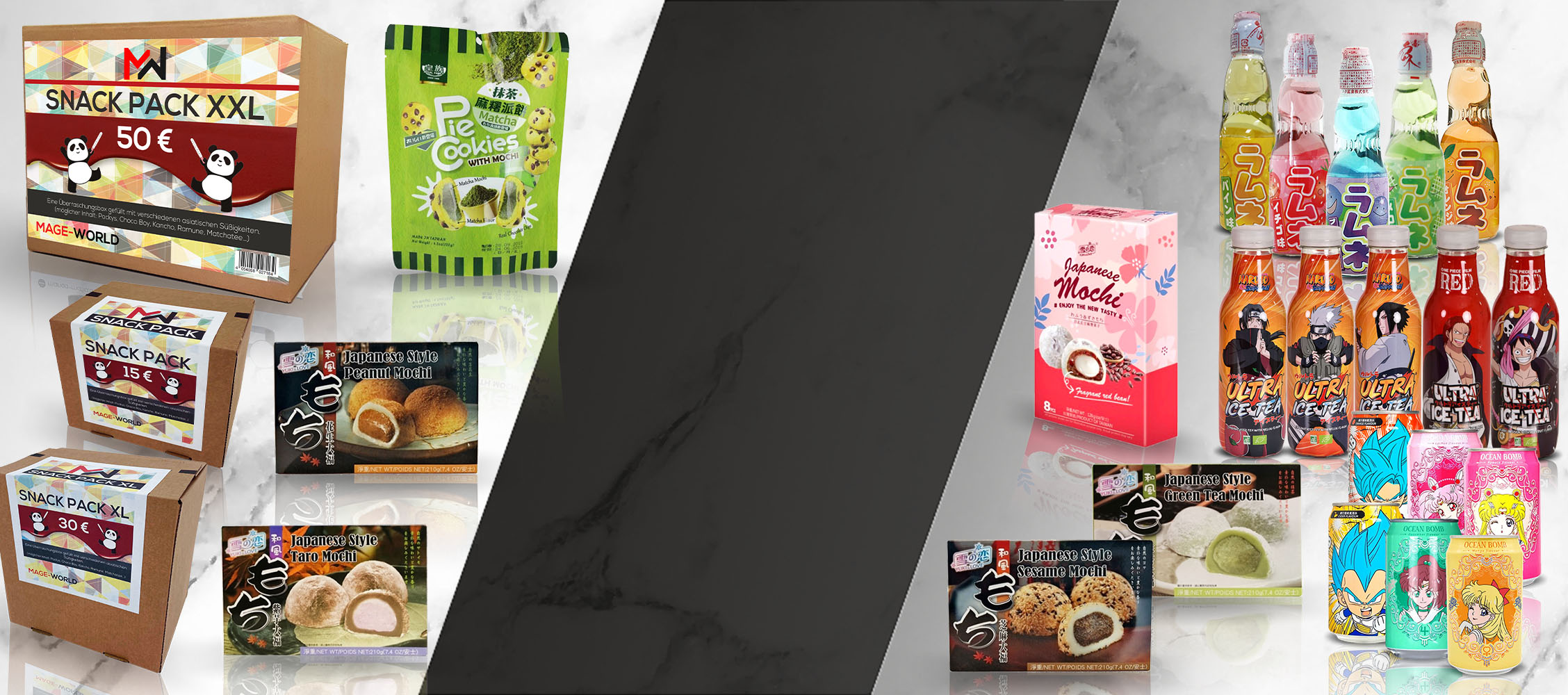 Japanese Snacks and Drinks