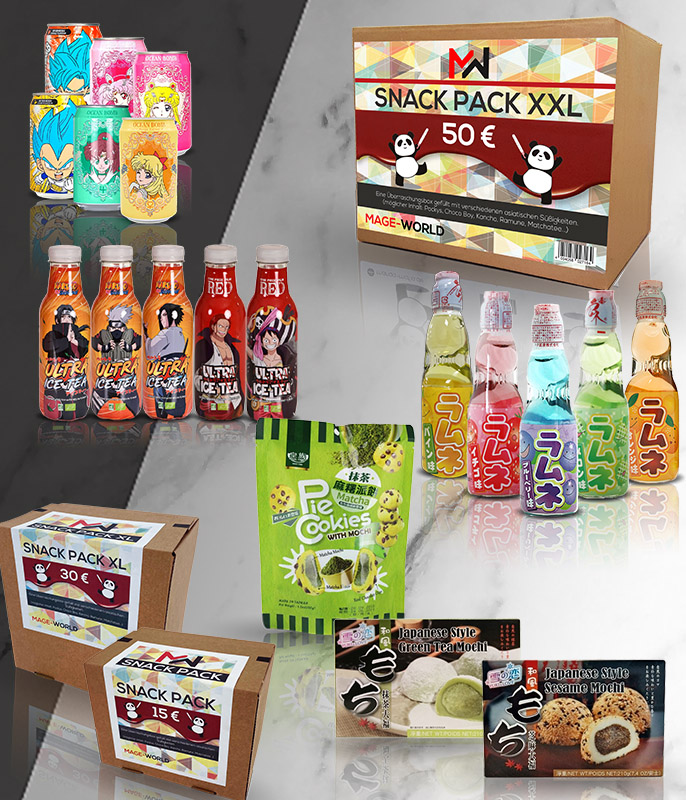 Japanese Snacks and Drinks
